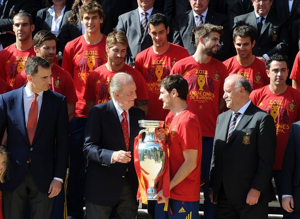 Parade juara Spanyol