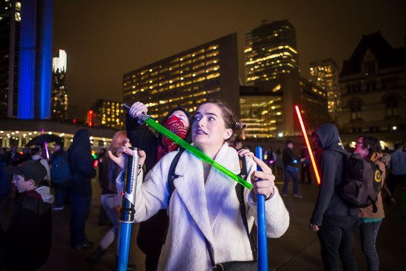 lightsaber battle toronto