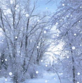falling snow