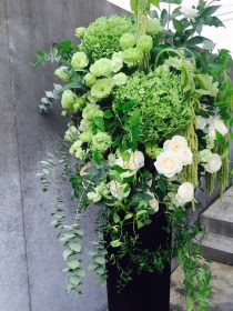 告白の花束 黄色のバラ カタリナ 熊本市西区花屋カフェ T Flowers ティ フラワーズ