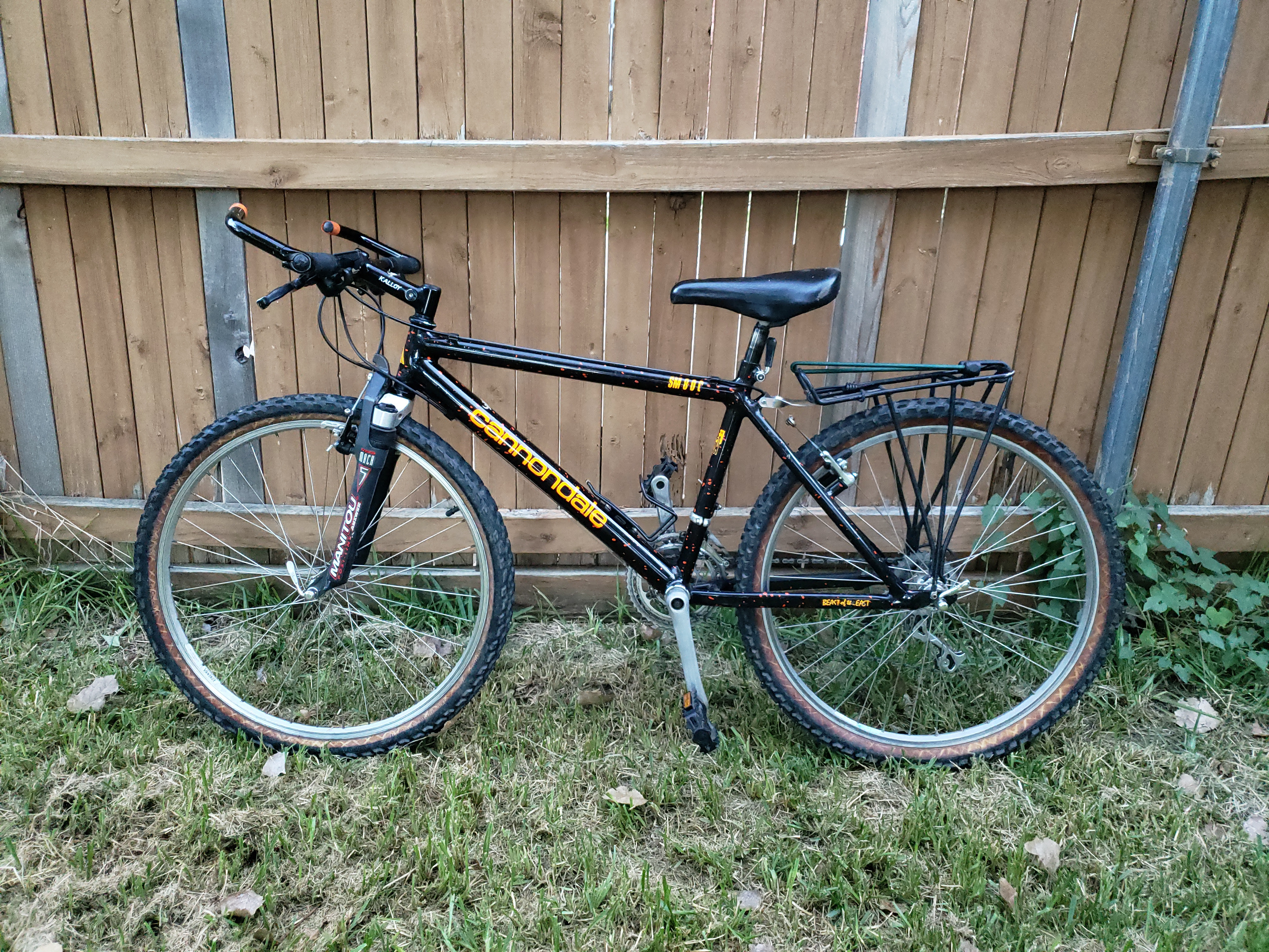 Newbie W 91 Cannondale Sm800 Beast Of The East Mountain Bike Reviews Forum