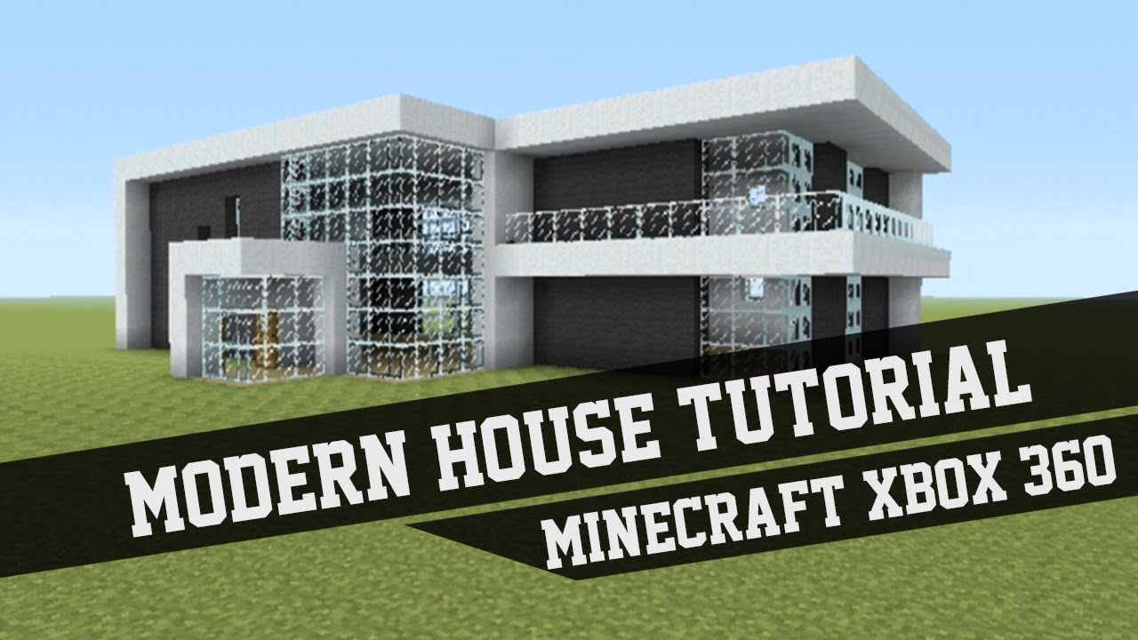 Large Modern House Tutorial - Minecraft Xbox 360 #3 - YouTube