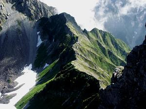 山の壁紙 北アルプス 涸沢