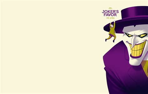 wallpaper joker  animated series batman  animated