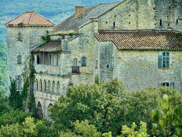 Castle of Brunehaut Queen of the Wisigoths  also famouse for the French Film ( le Veiux Fusil starring PHILIPPE NOIRET & Romy Schneider
