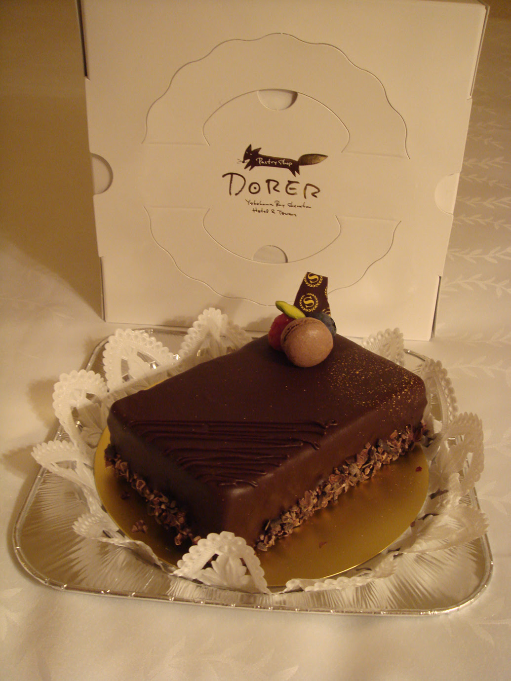 横浜ベイシェラトンホテル タワーズ 2月のケーキ Noir ノア チョコレートケーキ グレイス 日記