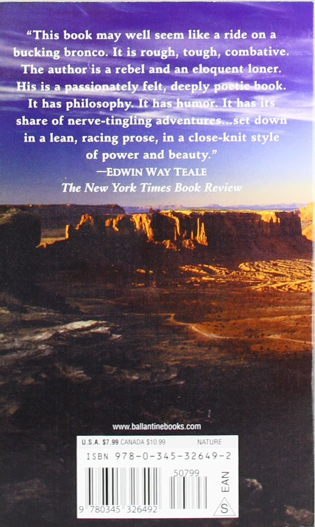 Desert Solitaire: A Season in the Wilderness: Edward Abbey ...