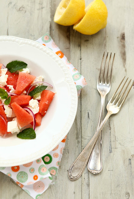 feta watermeloen