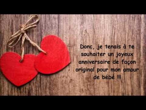 Message Bon Anniversaire Mon Amour Denae