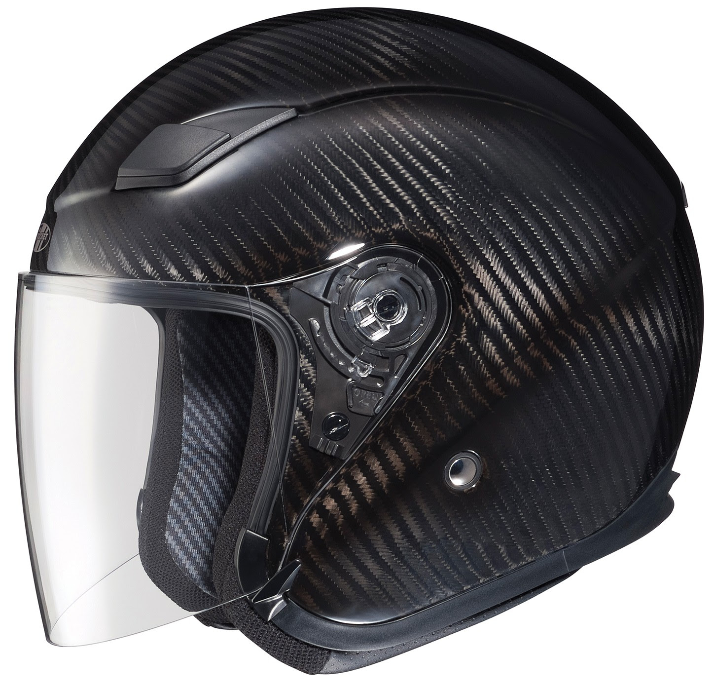 Joe Rocket Carbon Fiber Carbon Pro Motorcycle 3/4 Helmet Open Face | eBay