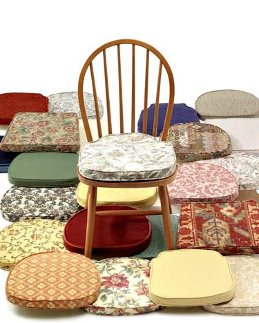 custom dining chair pads and cushions