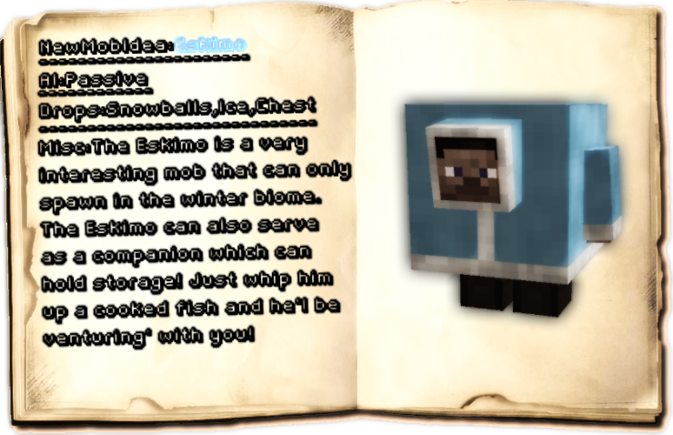 Minecraft new upcoming mobs - MineCraft 1.8 Snapshot 