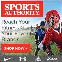 Shipping on the big stuff as low as $19.99 at SportsAuthority.com!  Exclusions Apply.