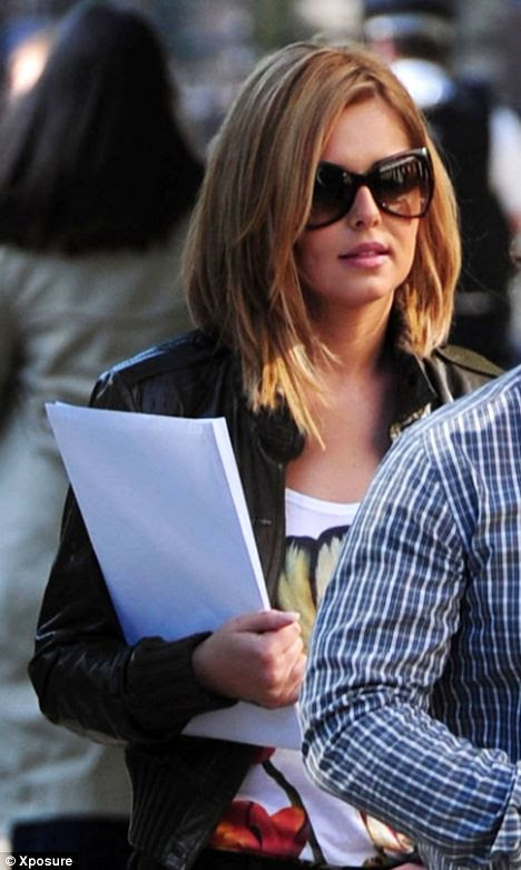 Lightening up, Cheryl, the X-brunette 4