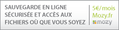 Vos photos, documents, musiques en sécurité grâce