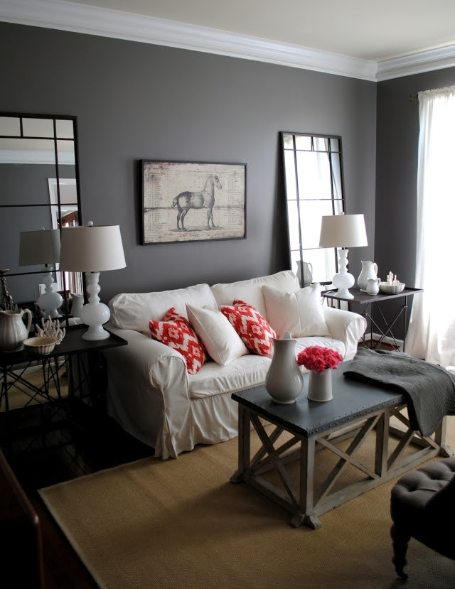color ideas for living room - gray walls paint | Interior ...