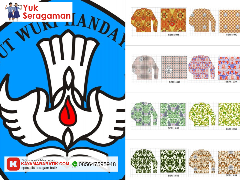 Seragam Sekolah Tut Wuri Handayan 085647595948 Kayamara Batik