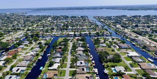 Map of Cape Coral, FL. Streets, roads, directions and sights of 