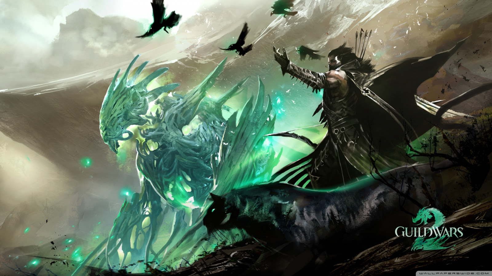 Guild Wars 2 Ranger ❤ 4K HD Desktop Wallpaper for 4K Ultra HD TV