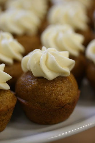 Pumpkin Spice Cake with Honey Frosting (Everyday Food)