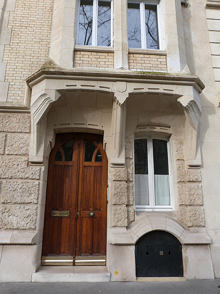 entrée art nouveau