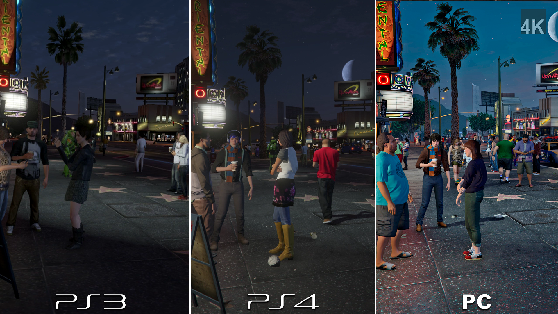 Gta V Comparativa Grafica Ps3 Ps4 Y Pc En Distintas Configuraciones