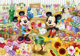 Ten Dc60 045 ディズニー すてきなおはなやさん シルエット 60ピース テンヨー の商品詳細ページです 日本最大級のジグソーパズル通販専門店 ジグソークラブ