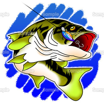 無料イラスト 写真 魚釣り 魚釣り 素材集 テンプレートbank