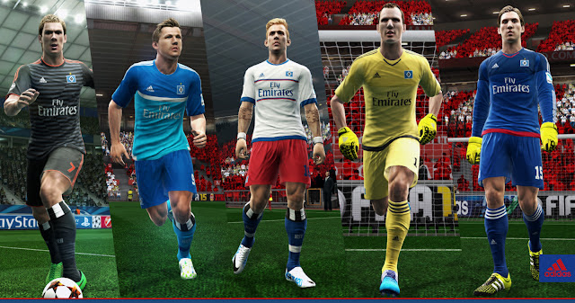 PES 2013 Hamburg SV Kits Season 2015/16