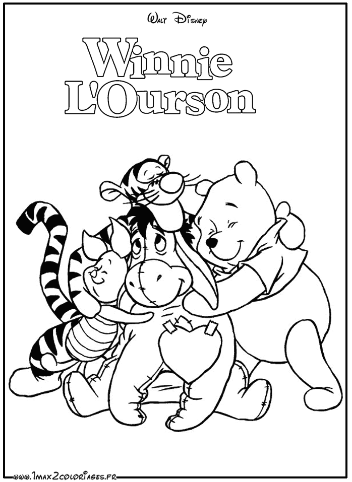 Download Coloriage Winnie L Ourson A Imprimer Pics The Coloring Pages