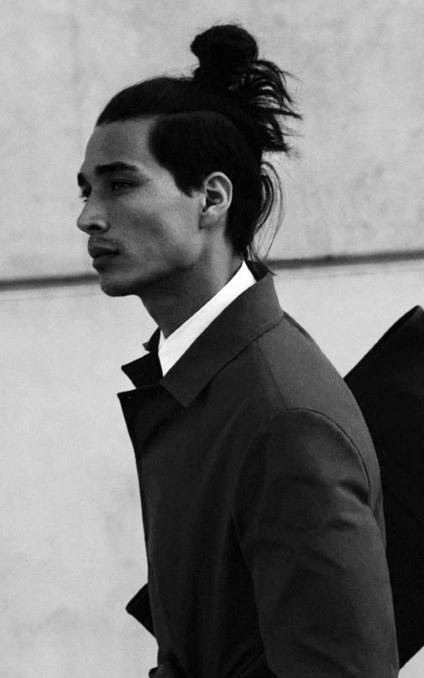 40 Samurai Hairstyles For Men - Modern Masculine Man Buns