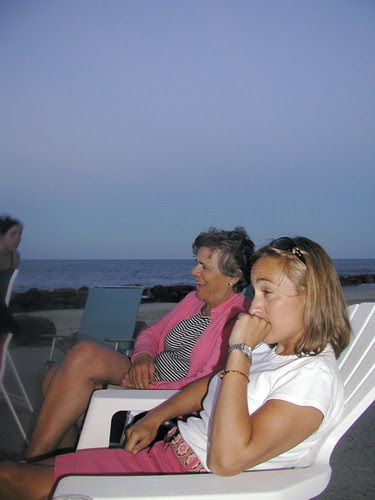 Meghan and Marion Sr.