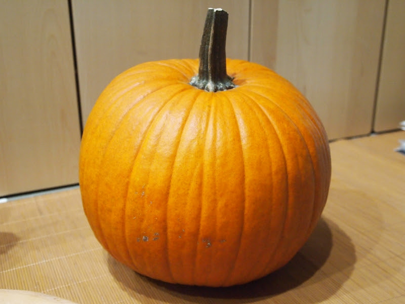 ハロウィンかぼちゃの作り方 すでに食育生活はじまっていました