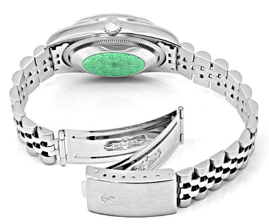 Foto 4, ROLEX DATEJUST HR STAHL OYSTER PERPETUAL JUBILEE TOPUHR, U1170