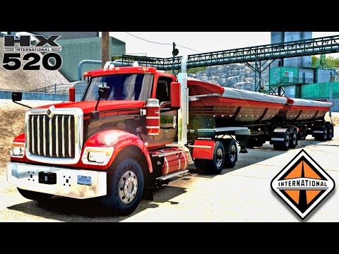 Utah Double Trailer Haul with Harven's HX520 - American Truck Simulator