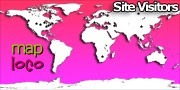 Locations of Site Visitors