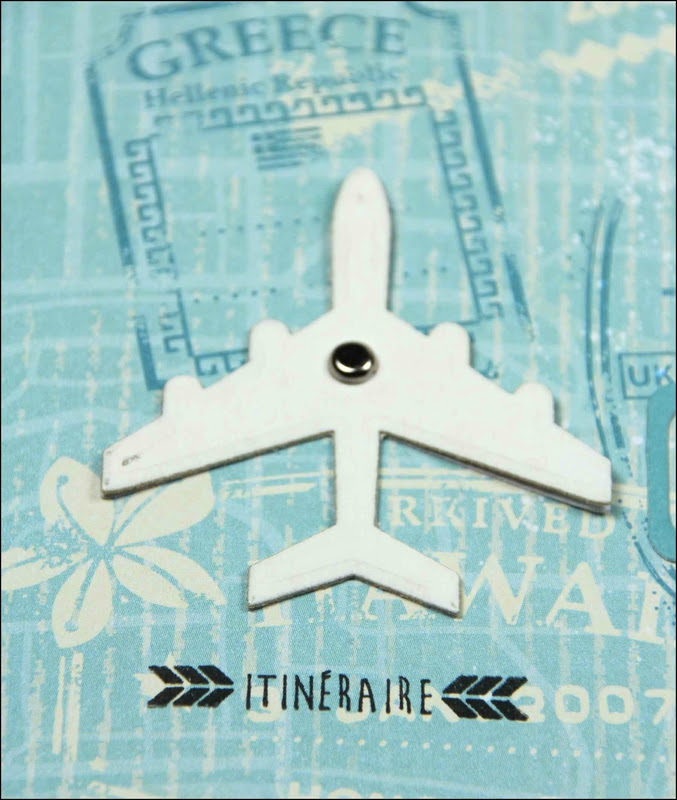 Globe trotter carnet de voyage DT Tacha 9p