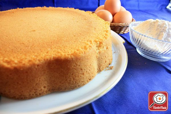 Ricetta Pan di spagna senza glutine per celiaci | RicetteMania