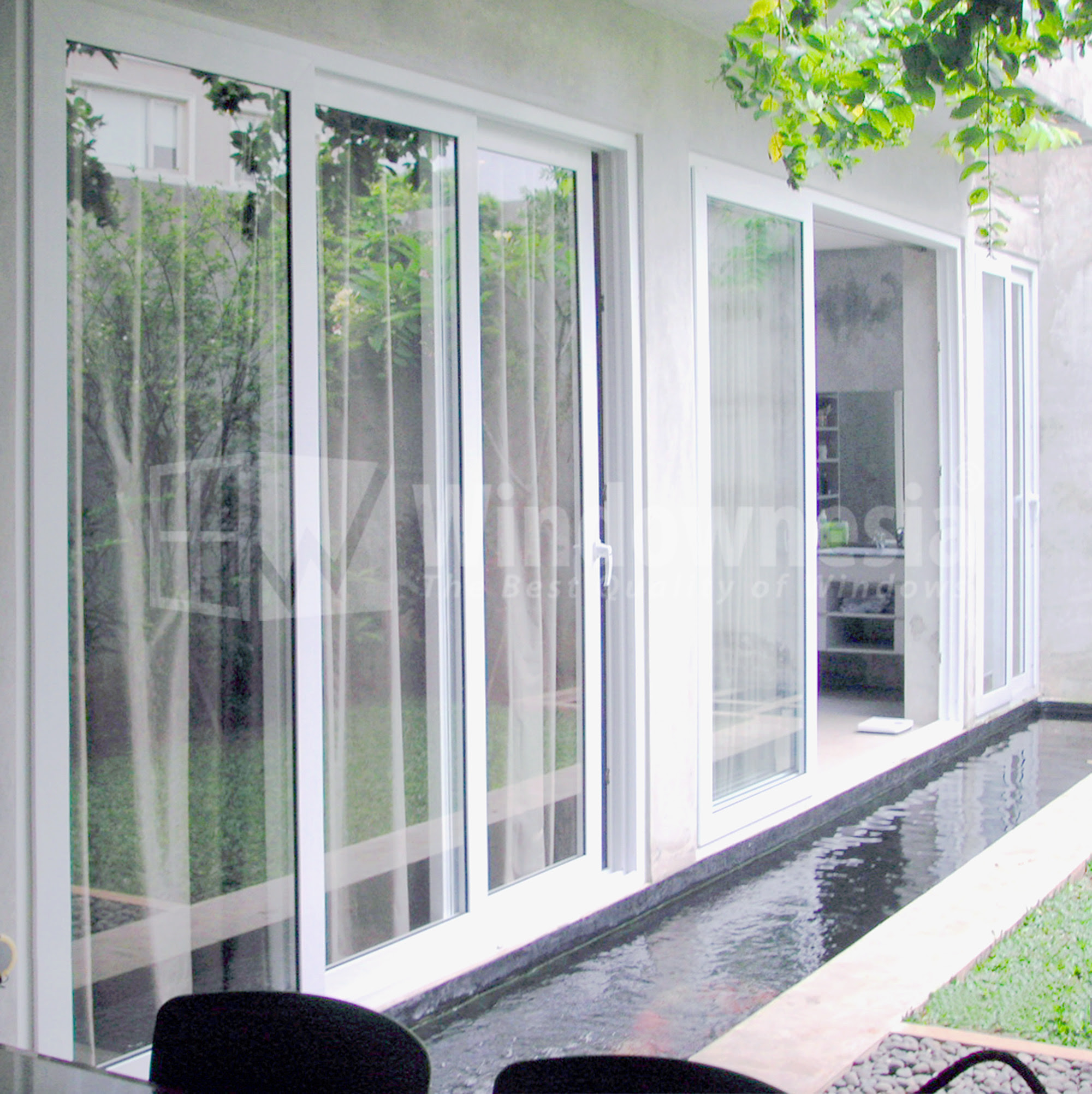  Pintu  Geser  Taman Windownesia Jual Jendela Aluminium 