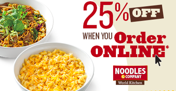 Noodles & Company Coupons - Coupons 4 Utah