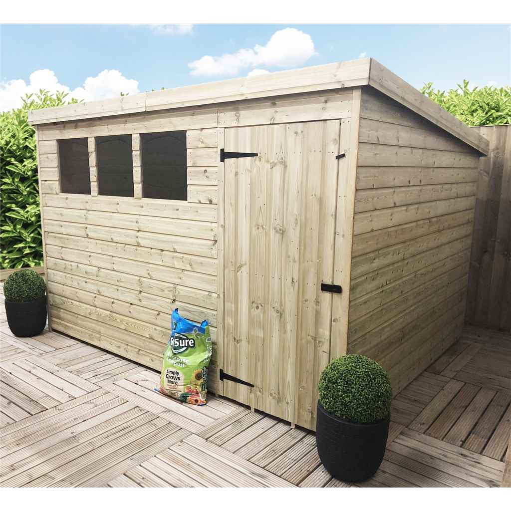 ShedsWarehouse.com | Aston | 10FT x 5FT Pressure Treated 