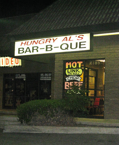 Dinner at Hungry Al's BBQ
