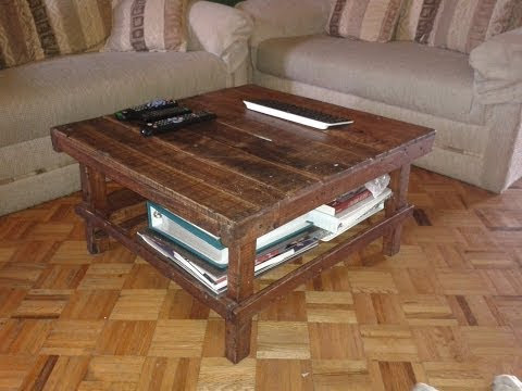 Building a Pallet Wood Coffee Table The Wave Design Annie Sloan and 