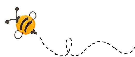 Free Bee Trail Svg