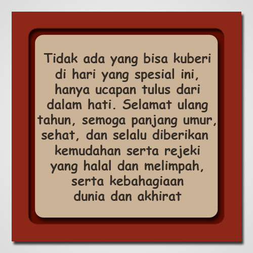 Ucapan Ultah Untuk Pacar Dan Sahabat