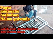 Terbaik Proses Pembuatan Pagar Minimalis Desain Baru Bahan Anti Karat, Paling Seru!