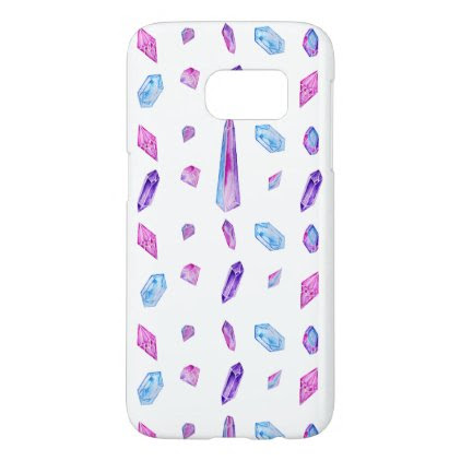 Watercolor Crystals Samsung Galaxy S7 Case