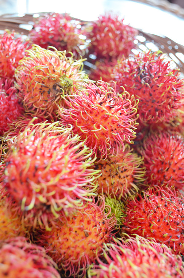 赤いトゲトゲのあいつ ビタミンcたっぷりのランブータンは今が旬 バリコスメ通販ショップ 裏baliqueブログ