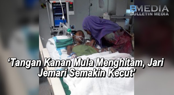 'Tangan Kanan Mula Menghitam, Jari Jemari Semakin Kecut'