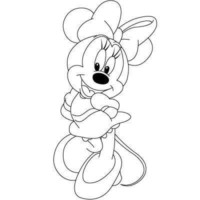 Free Minnie Mouse Outline Download Free Clip Art Free Clip Art On Clipart Library